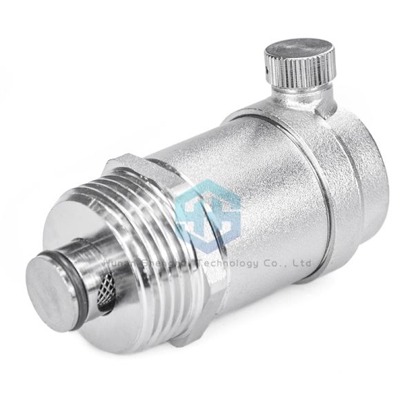 Automatic Air Vent Valve Thread Stainless Steel Exhaust Valves For Central Heating System