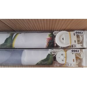 Fashion Printed Shutter Custom Curtain 3D Printed Roller Blinds Shutters