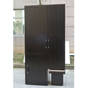 Quality Wooden hotel furniture wardrobe/closet/Armoire WD-0003 for sale