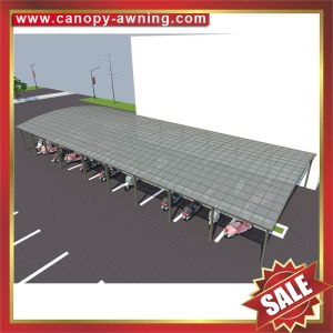 outdoor metal aluminum alloy polycarbonate pc carport parking car shed bike