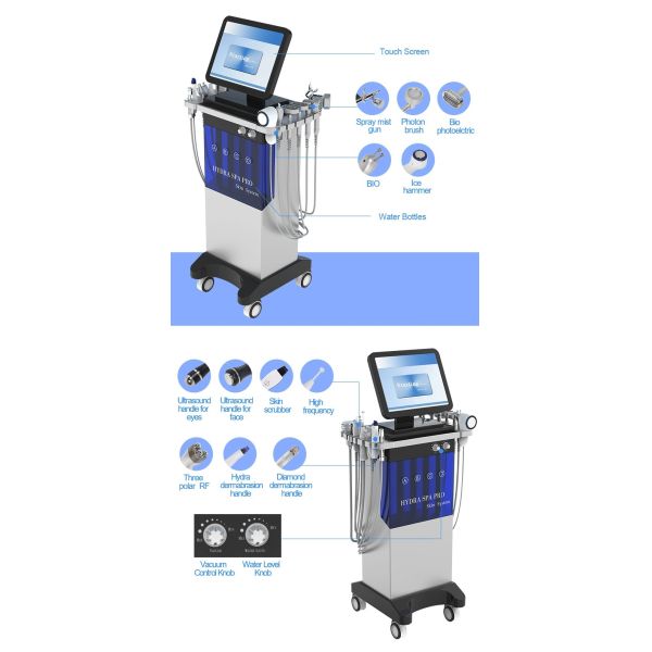 China Beauty Oxygen Facial Machine Water Diamond Hydra Dermabrasion Device Manufactuer