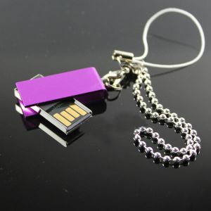 Promotional Mini turing USB flash disk small Metal logo customized