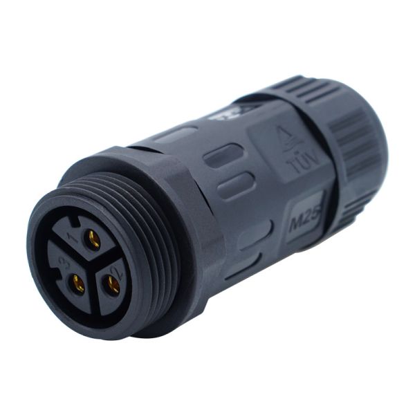 Buy M16 Screw Type IP68 Plug Male And Female Waterproof Plug Connectors at wholesale prices