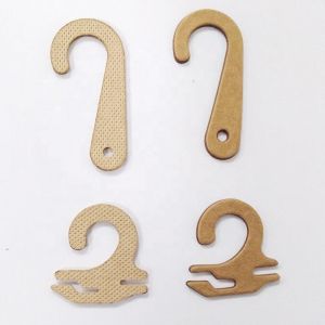 Quality Biodegradable Sustainable Cardboard Paper J Hooks Recycled For Socks Hats Gloves Display for sale