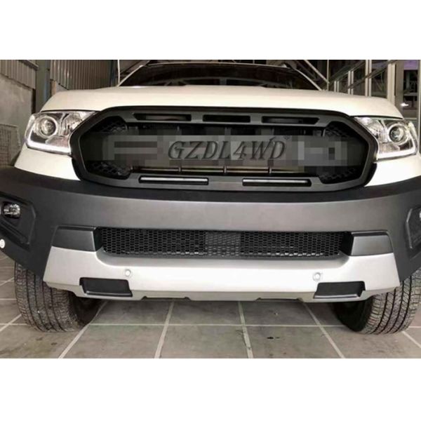 Front Grille Aluminum Alloy Skid Plate 4x4 Body Kits For Ford Ranger T7 2015-2017