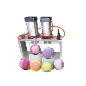 Raw Materials Salt Powder Single Pneumatic Bath Bomb Press for Easy Operation