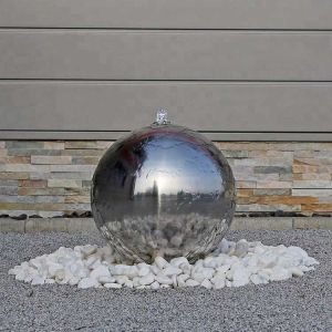 Modern Patio 60cm 75cm Stainless Steel Sphere