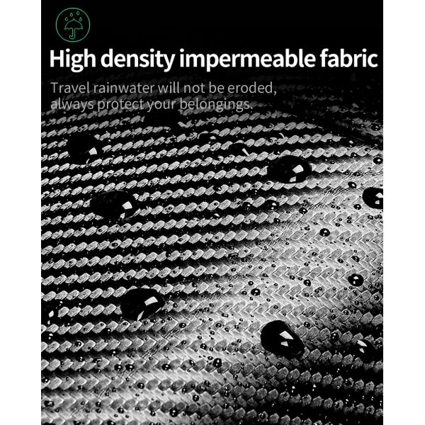 OEM/ODM Carbon Fiber Streamline Anti Theft Sling Bag Rainproof