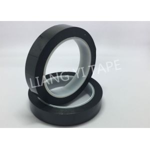 Buy cheap Single Side Coated Black Electrical Tape , 2 Mils Polyester PET Film Flame from wholesalers