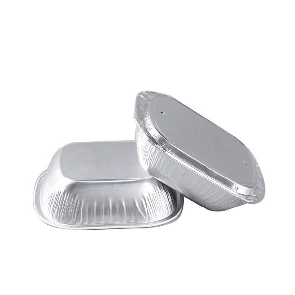 250ml Aluminum Foil Food Containers Disposable Inflight Coated Airline Food