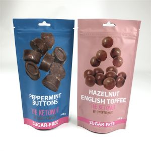 CMYK 110mic Zipper Stand Up Pouch Edibles Hemp Child Proof Mylar Bags