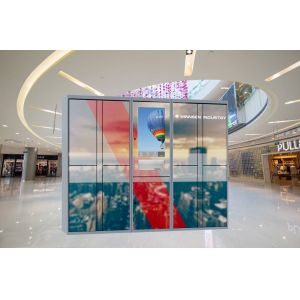 Safe Electronic Laundry Locker / Smart Software Control Rental Dry Cleaning