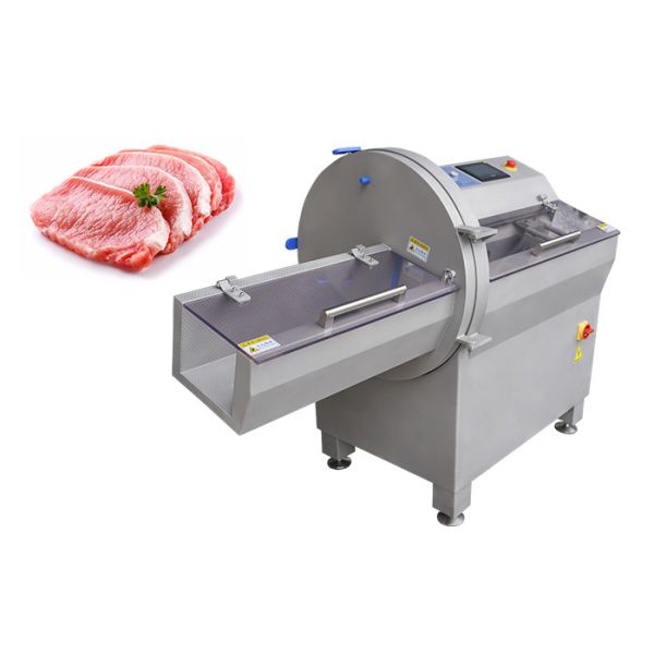 Buy Halal Frozen Boneless Buffalo Meat Slicing Machine 210PCS/Min Capacity at wholesale prices