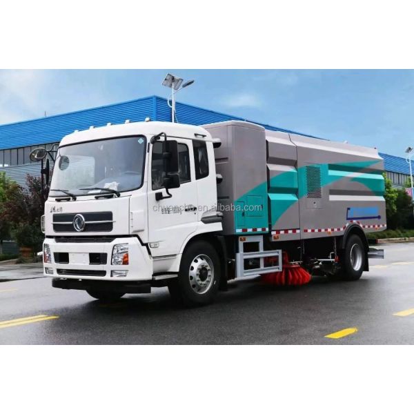 Customization Option Pure Electric Vacuum Truck Mounted Road Sweeper/Washing and Sweeping Vehicle