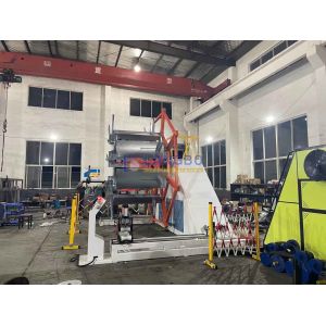 PE Pipe Automatic Coiler Double Disk Winder For Multifunctional Plastic Winding