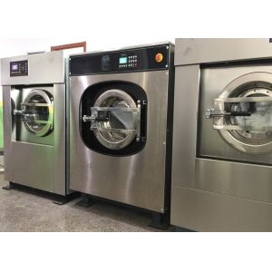 Stainless Steel 304 Industrial Washing Machine Commercial Laundry Equipment 50kg
