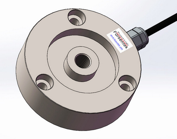 Miniature pancake load cell FCMP low profile compression force sensor