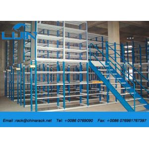 Workshop Rack Supported Mezzanine Floor With Walkways Multi Layer