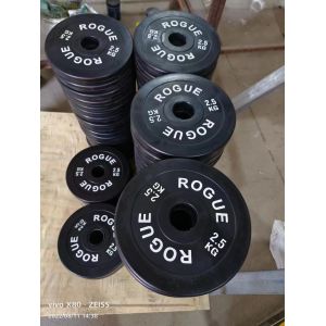 Iron Coated Urethane Olympic Plates Customized Urethane Weight Plates 20kg