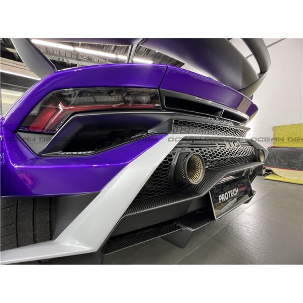 Dry Carbon Fiber Carbon Fiber Body Kit for Lamborghini Huracan STO Huracan STO Upgrades OEM-style Front Shovel Diffuser Body Kit