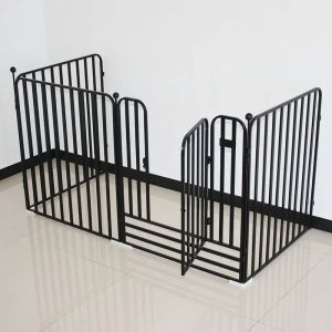 6pcs Folding Portable Metal Dog Playpen Puppy Outdoor Fence Kennel