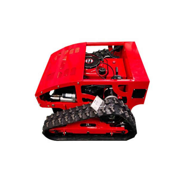 Buy Remote Control Pastoral Gas Lawn Mower Tracked Self Propelled at wholesale prices