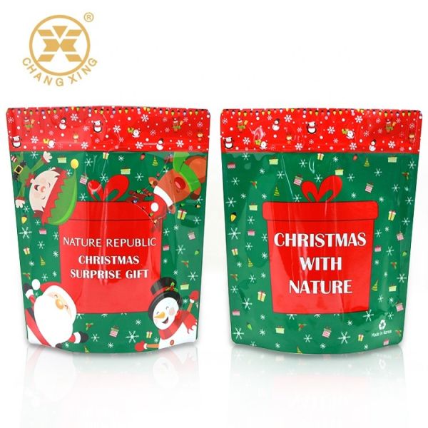 Buy Reusable Plastic 2kg Stand Up Pouch With Ziplockk Gift Packaging Bag For Cake Decorating Sprinkles at wholesale prices