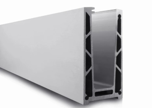 Buy Adjustable Glass U Channel Glass Balustrades Anodized Aluminum Profiles 6061 at wholesale prices