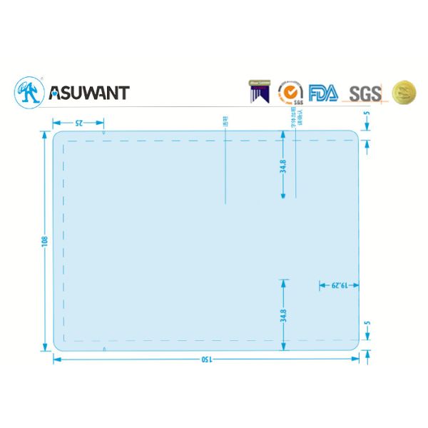 Buy 108*150mm Cosmetic Emulsion Aluminum Foil Bag Gravure printing at wholesale prices