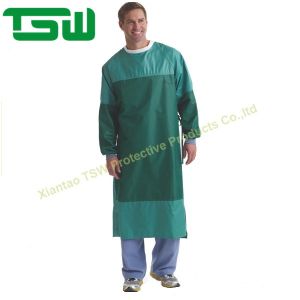 Fluid Resistant 60gsm Reforced Disposable Nonwoven Surgical Gowns