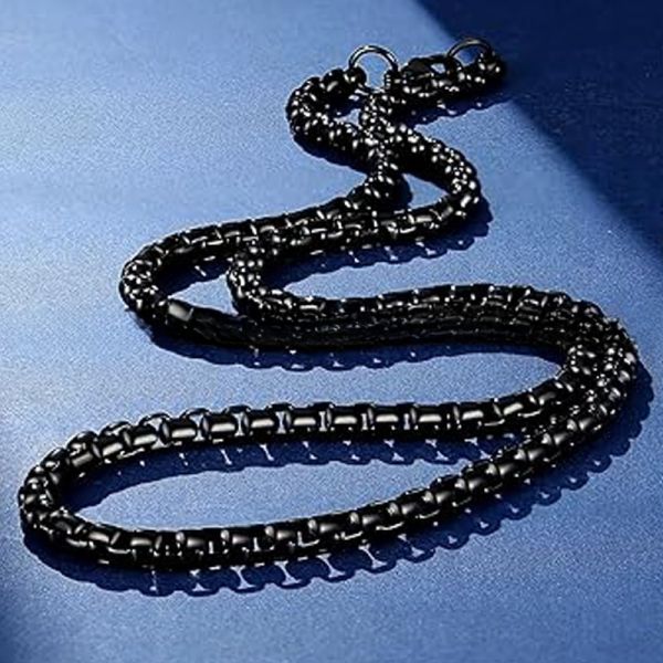 Inlay Mens Womens Stainless Steel Pearl Chain Necklace With Third Party Appraisal