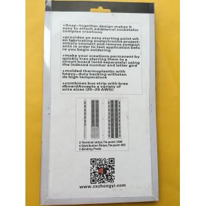 1500 Points Circuit Board Breadboard Solderless with Metal Plate