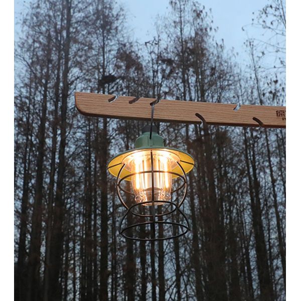 Retro Atmosphere Rechargeable Tent Horse Lamp 4500mAh Outdoor Portable