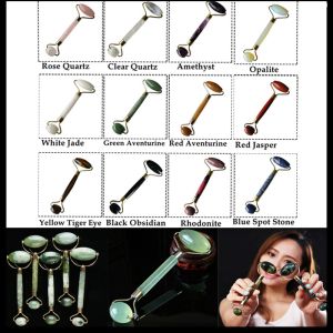 Multi Color Gua Sha Jade Roller For Under Eye Bags