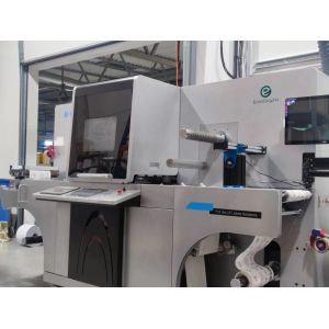 Digital Label Printing Machine For Roll To Roll Label Foil Stamping And