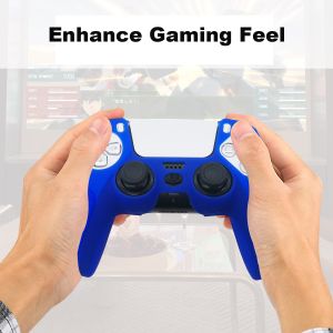 Perfect Protection Skin For PS5 Controller Enhanced Grip Super Fit- Blue