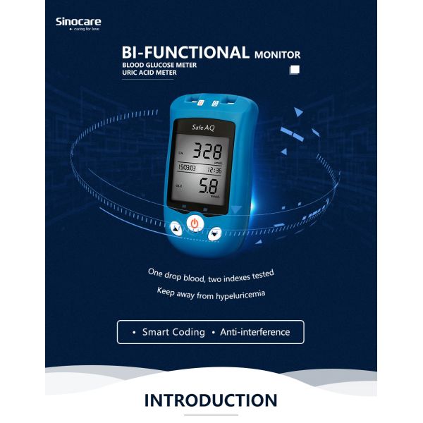 Buy Accurate Blood Glucose Monitoring System Automatic Applying Blood Sample at wholesale prices