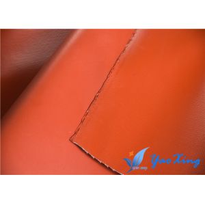 Corrosion Resistance Silicone Impregnated Fiberglass Cloth Double Sides Silicone
