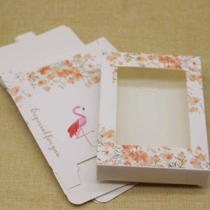 Windowed Gift Box Premium Packaging Wearable Nail Display Case Jewelry Keepsake