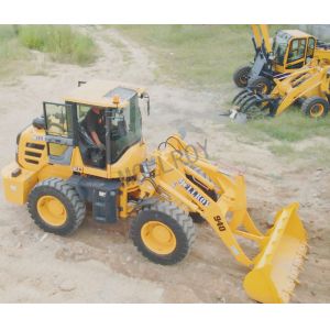 Mine Front End Wheel Loader For Being In Moving Materials