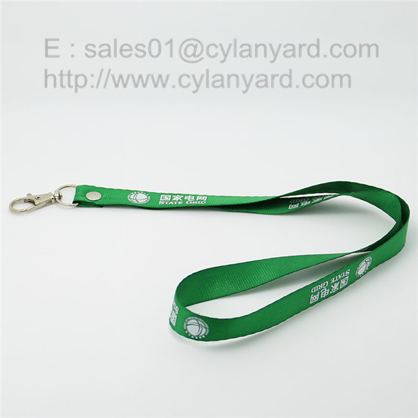 Buy Key holder lanyards, rivet polyester key lanyard with split ring at wholesale prices