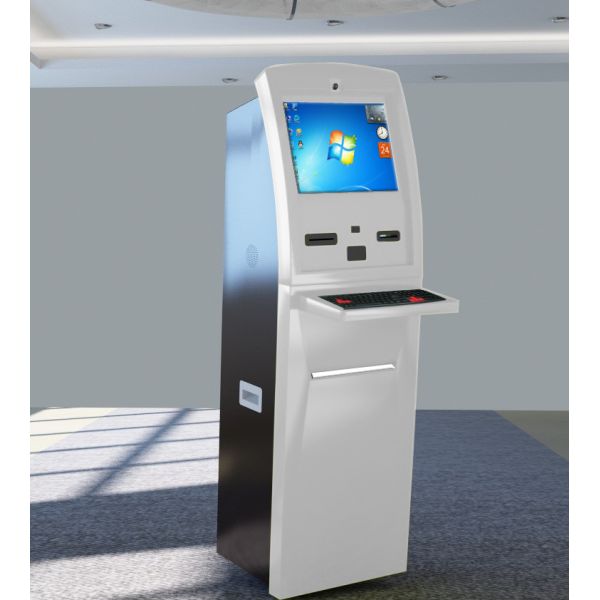 Buy Internet Banking Kiosk , Financial Cash Payment Kiosk Explosion Proof Design at wholesale prices