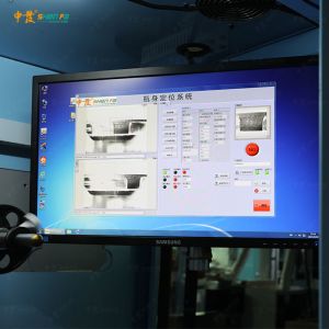 Servo Automatic Hot Foil Stamping Machine For Transparent Hexagonal Bottle