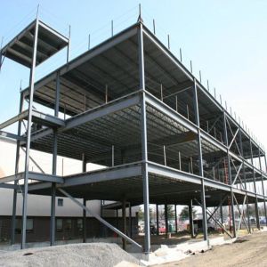 Prefabricated Light Steel Warehouse Building Construction Two Story Steel