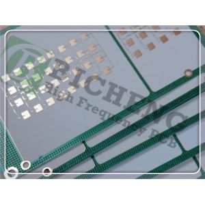 Quality Double-Sided RO4830 PCB 9.4mil Immersion Silver Rigid Circuits for sale