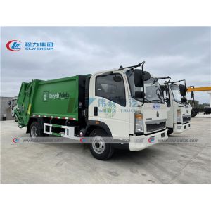 6m3 Waste Compactor Truck