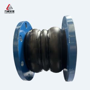 Quality High Elasticity Double Sphere Flexible Rubber Joint For Piping for sale