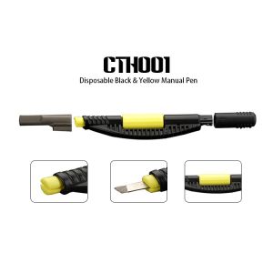 Easy To Use Manual Tattoo Pen Plastic Permanent Makeup Microblading Set Handtool