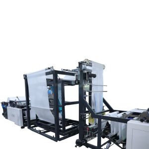 Automatic W Shaped Non Woven Bag Making Machine High Speed