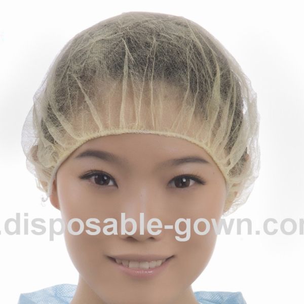 Buy Single Elastic Nonwoven Polypropylene Disposable Head Cover at wholesale prices